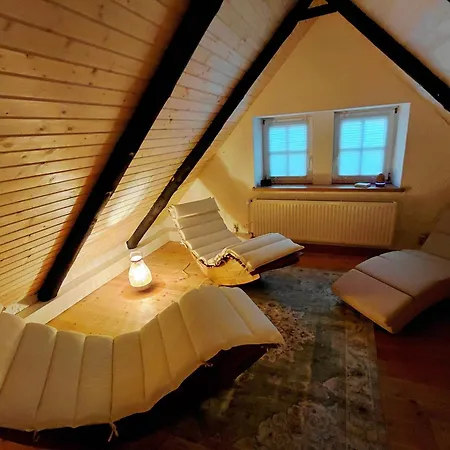 Prázdninový dům Wellness-auszeit Im Duemmer-weserland In Aussergewoehnlichem Inklusive Privates Saunahaus