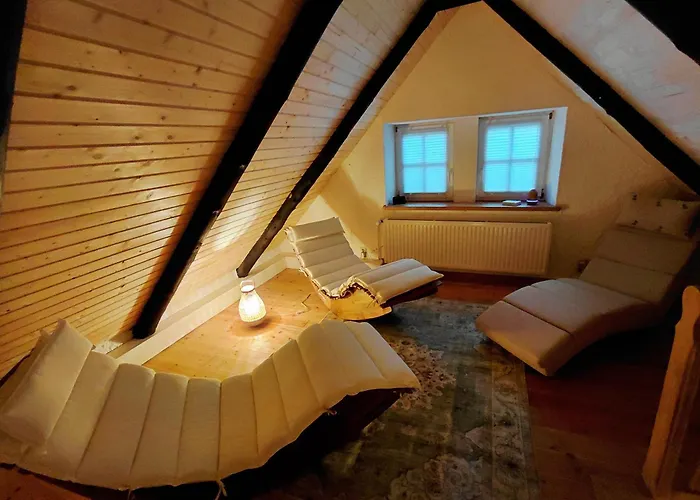 Vakantiehuis Gaestehaus Auf Idyllischem Fachwerkhof Im Duemmer-weserland, Sauna Optional